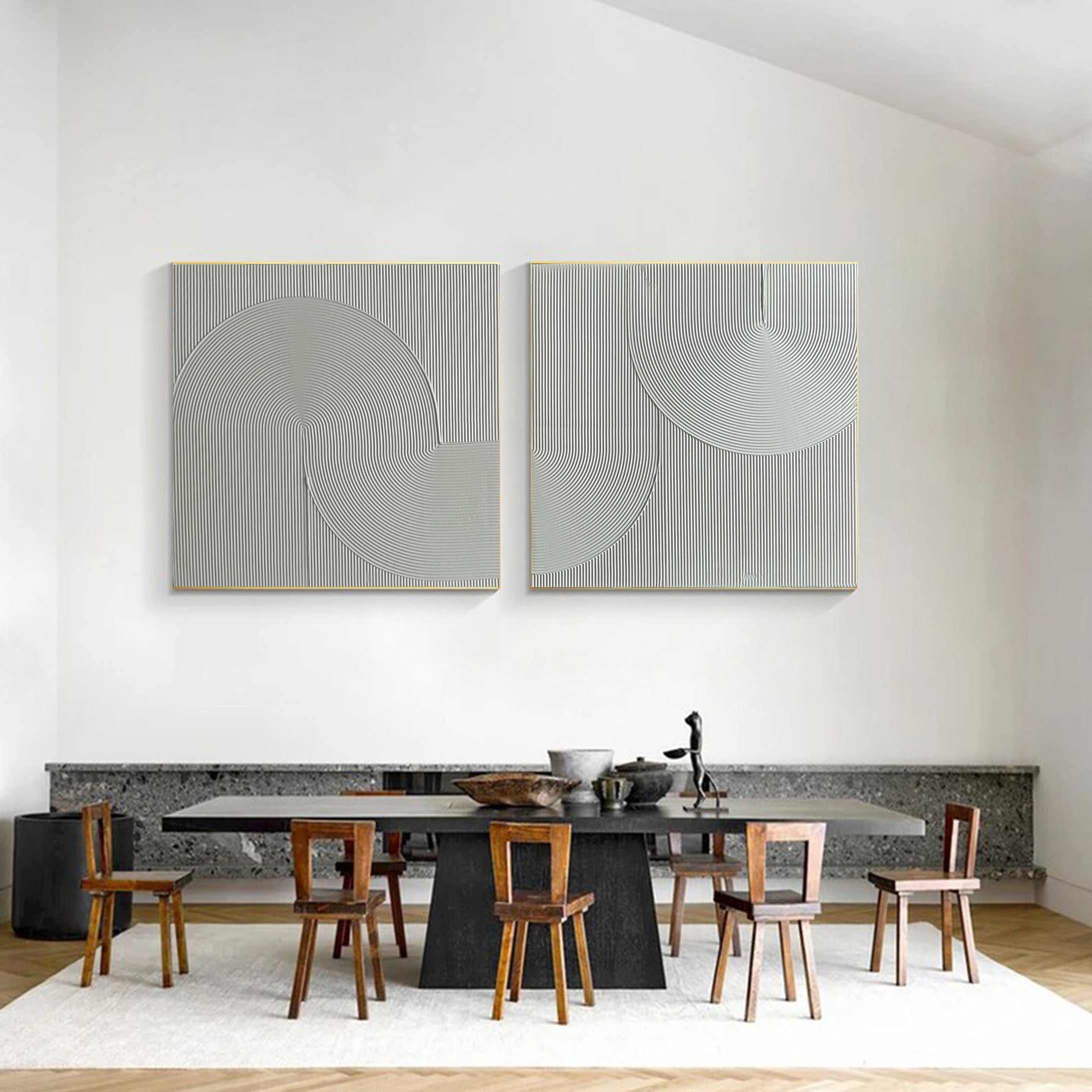 Modern Minimalist Art Set Of 2 #MMAS 016