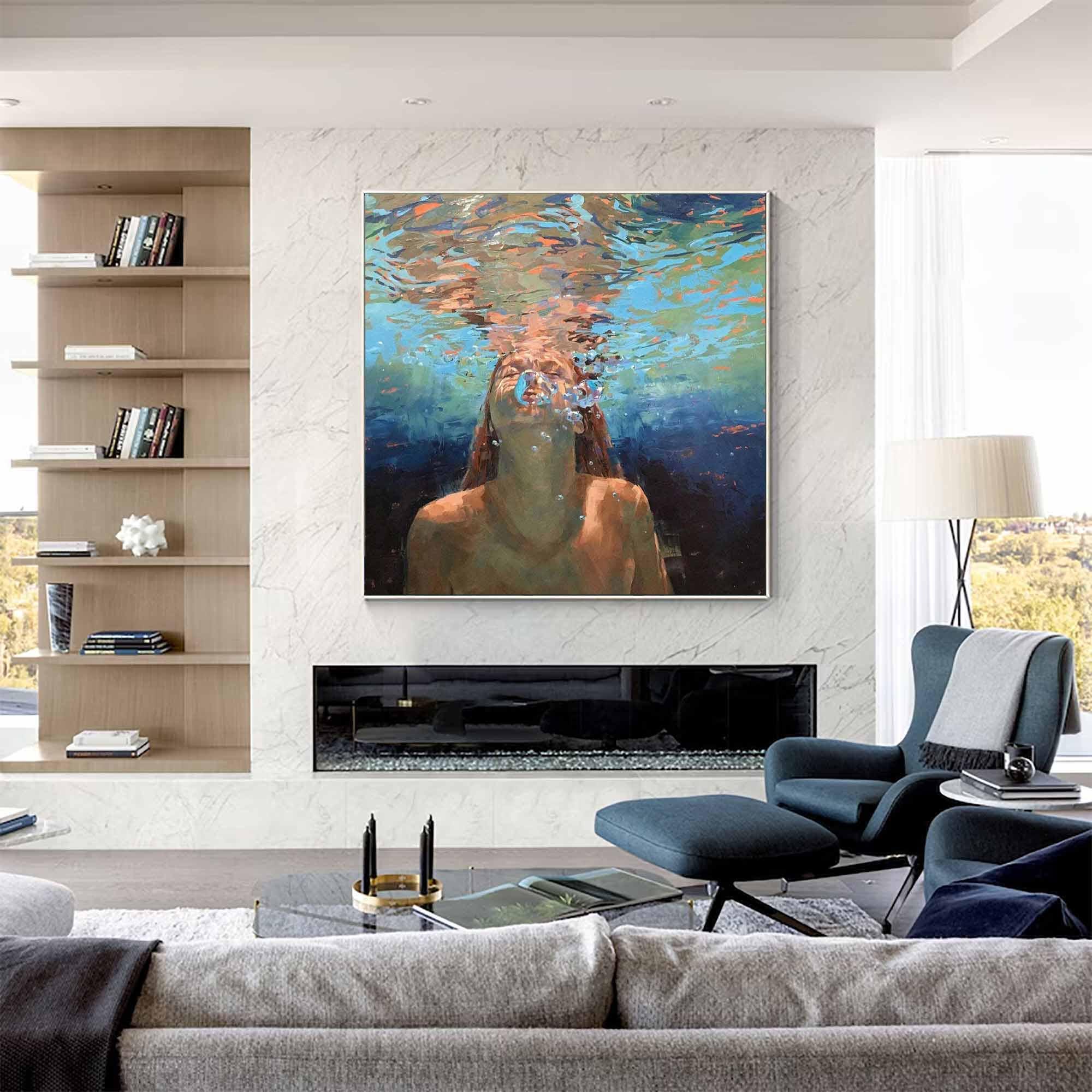 Modern Abstract & Figurative Wall Decor  #AG 007