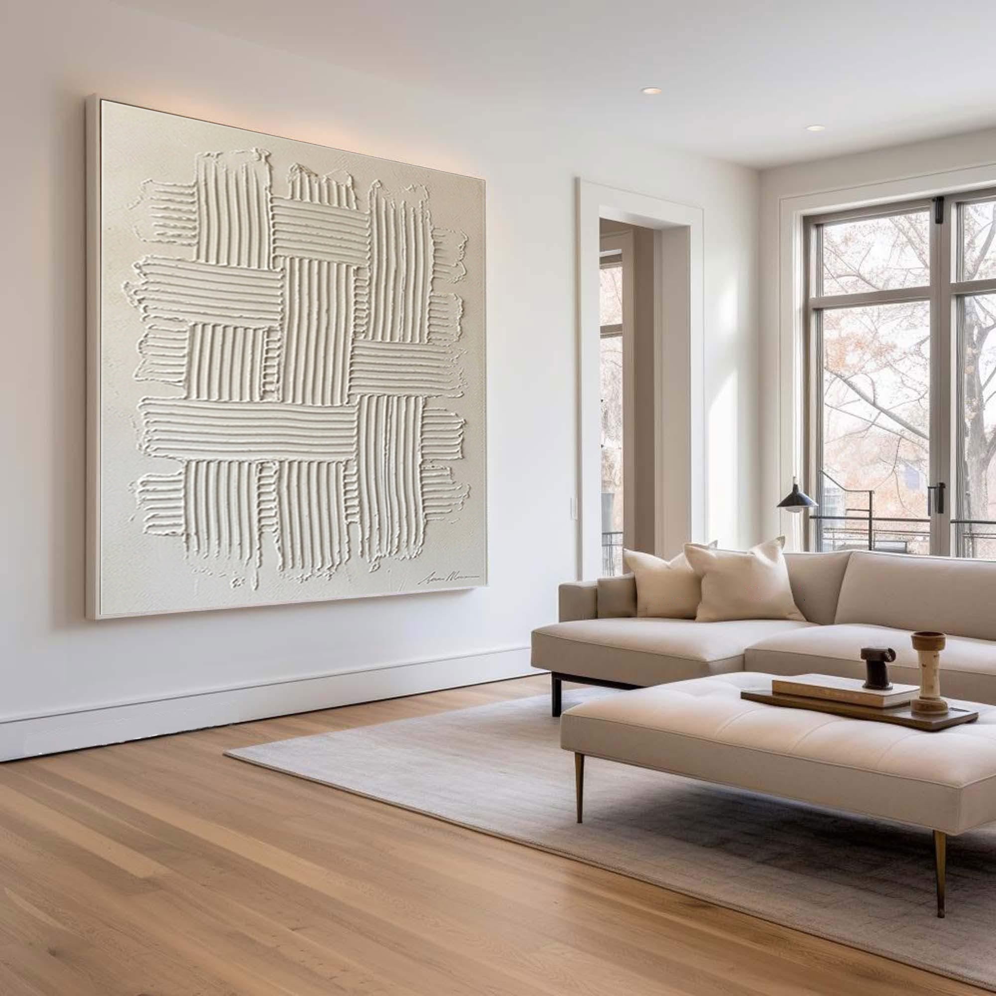 Large Interwoven Pathways Wall Art #KRA 074