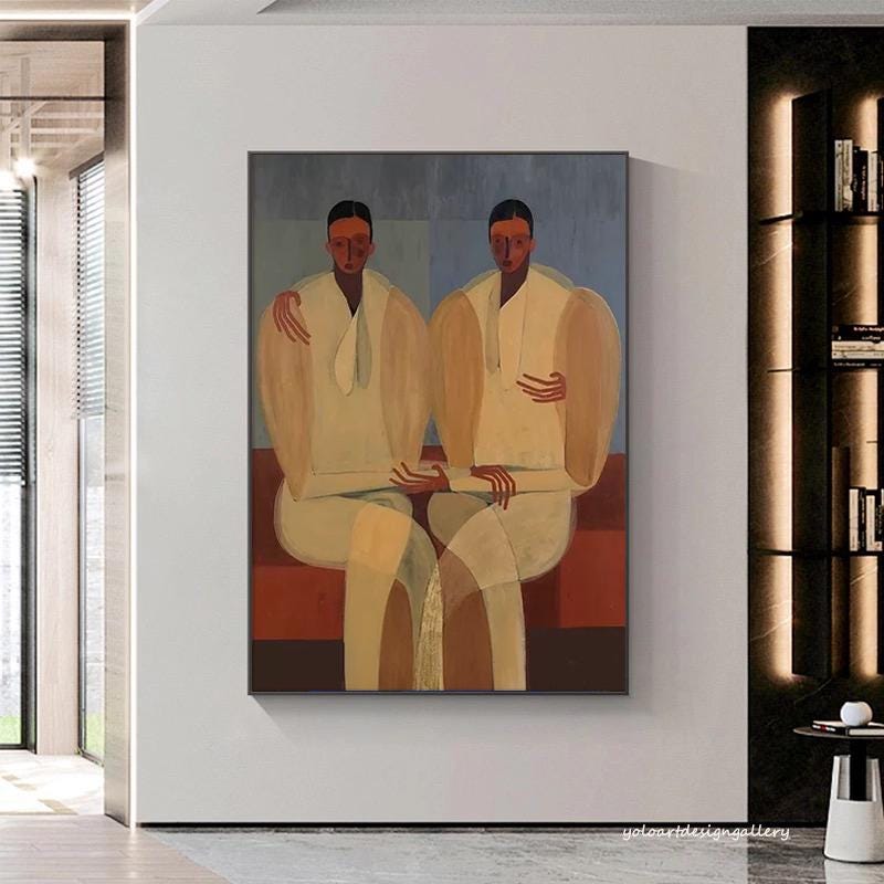 Abstract Large Figure Study Art | KeiraArt #AG 178