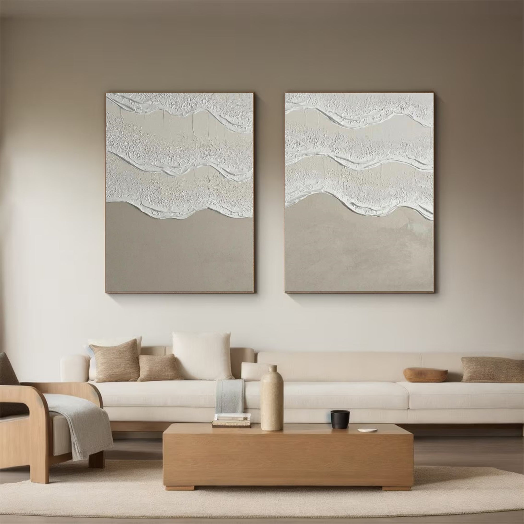 Modern Minimalist Art Set Of 2 #MMAS 018