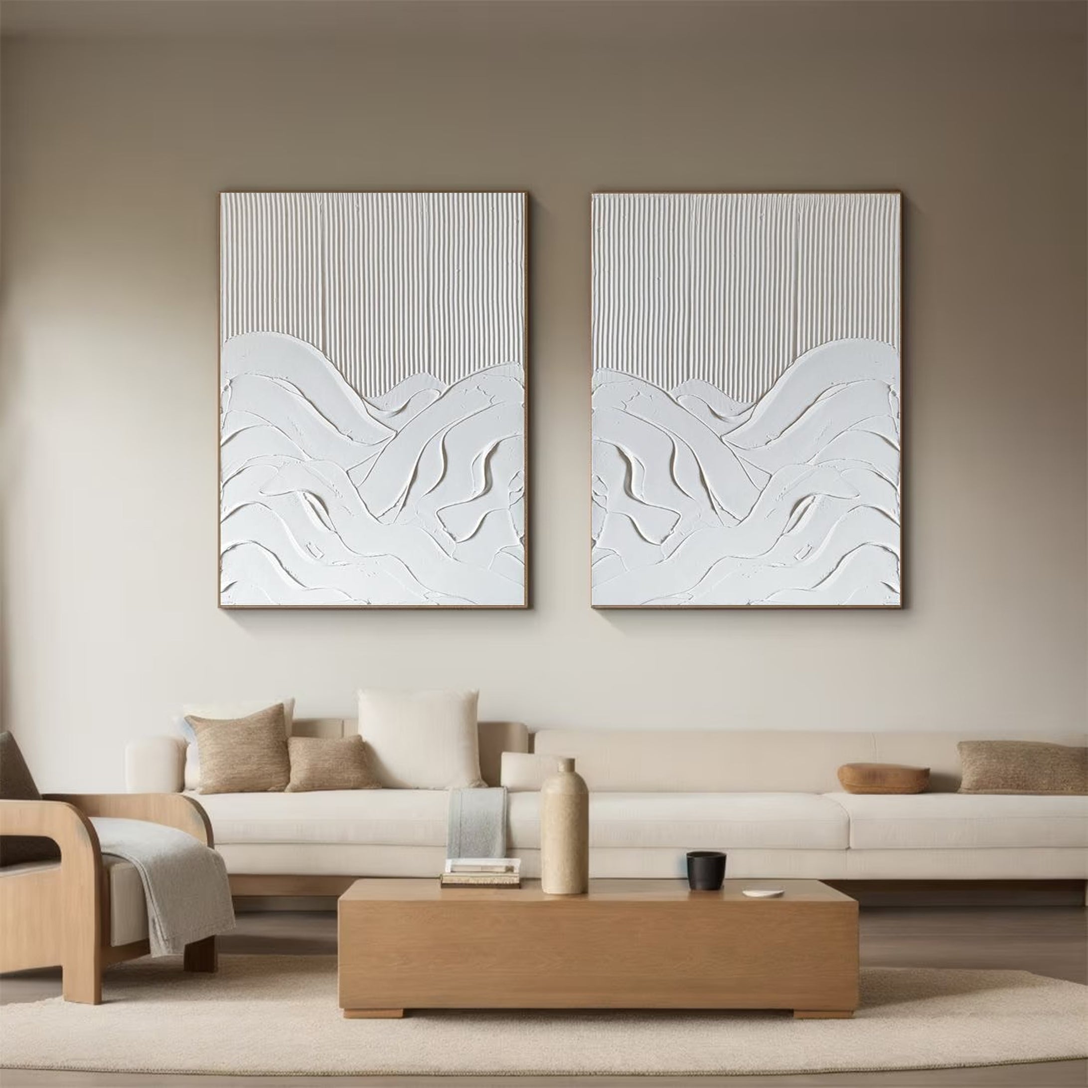 Modern Minimalist Art Set Of 2 #MMAS 044