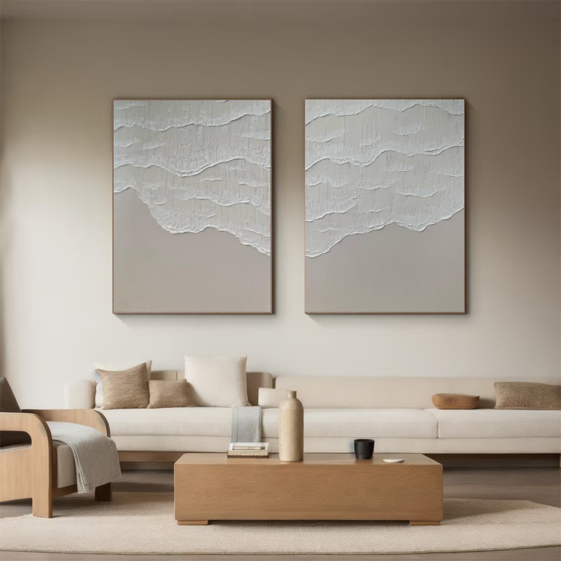 Modern Minimalist Art Set Of 2 #MMAS 023