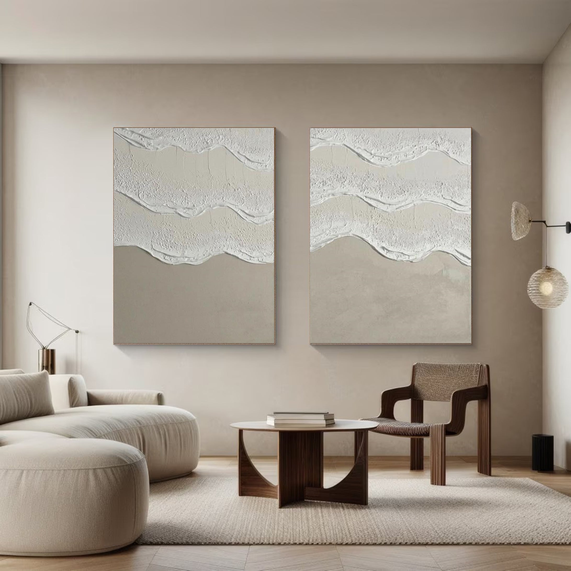 Modern Minimalist Art Set Of 2 #MMAS 018