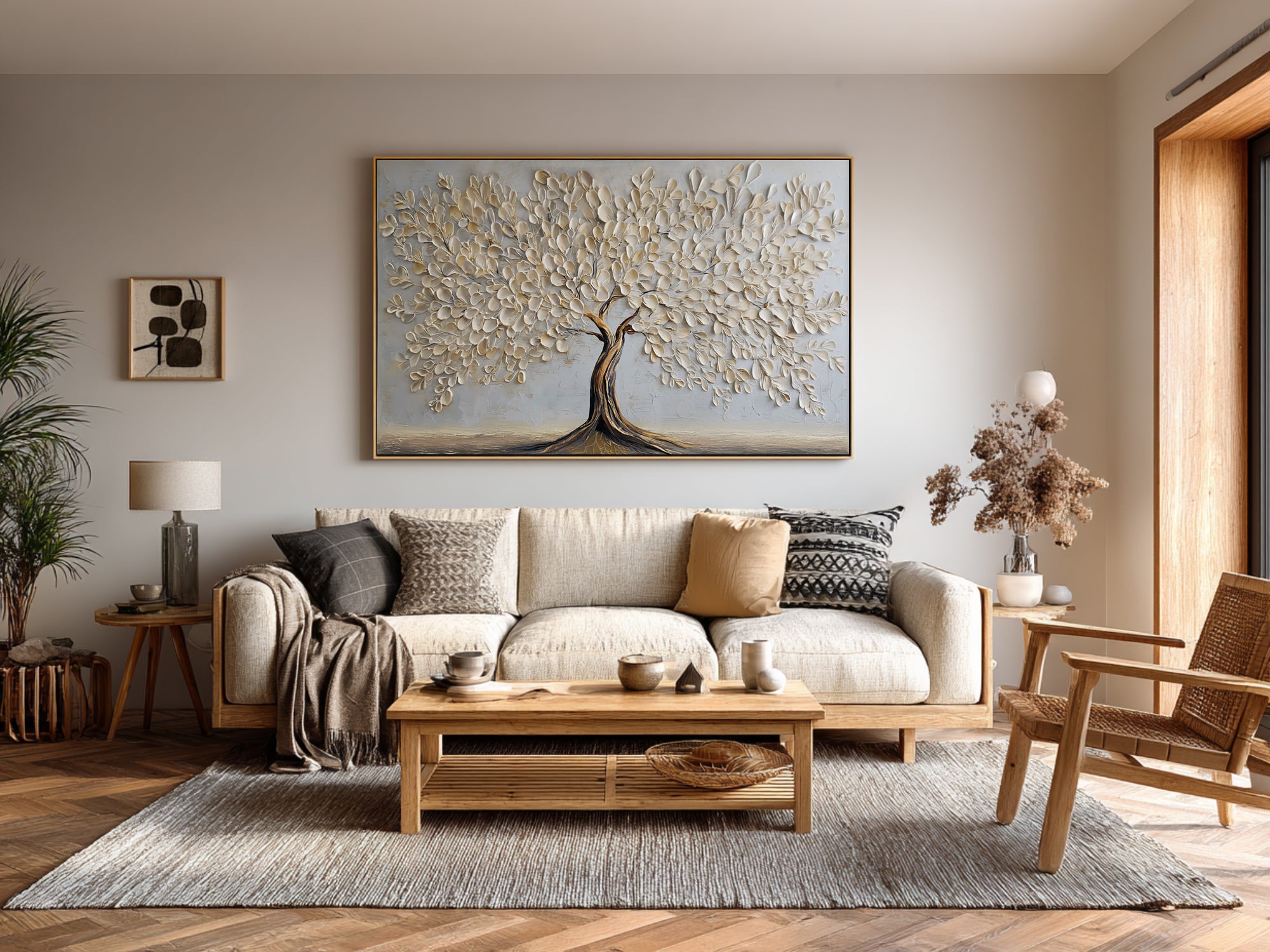 Unique Tree of Life Artwork - Impasto Style Painting #AG 067