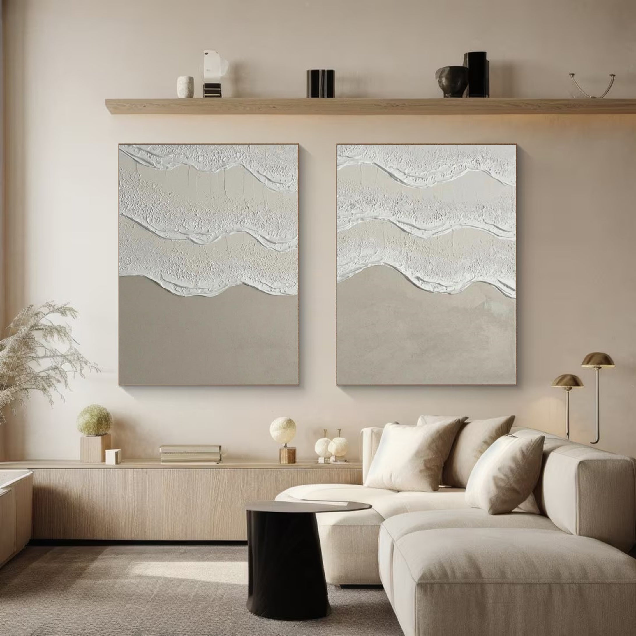 Modern Minimalist Art Set Of 2 #MMAS 018