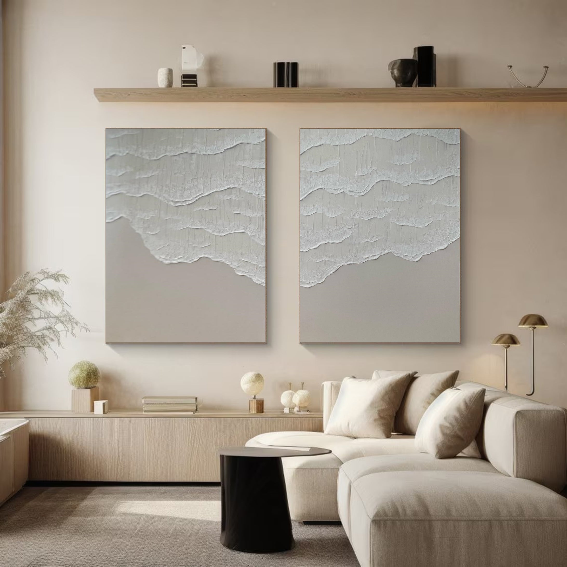 Modern Minimalist Art Set Of 2 #MMAS 023